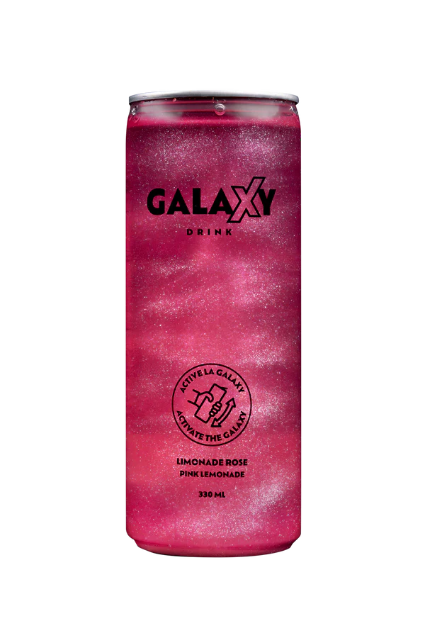 Boisson Galaxy Drink- Limonade rose 330 ml