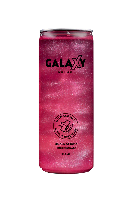 Boisson Galaxy Drink- Limonade rose 330 ml