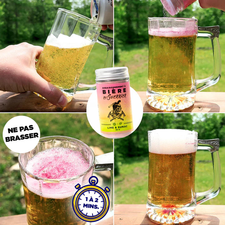 Assaisonnement À Bière Lime & Sumac 60 G