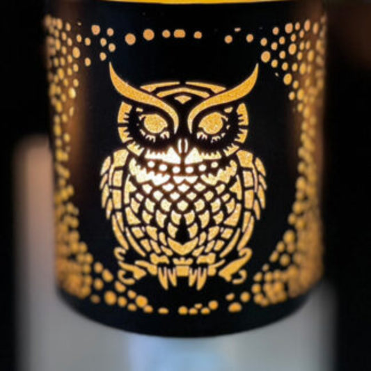 Veilleuse diffuseur Hibou Noir NL252236