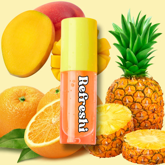 Huile À Lèvres Hydratante Orange Mangue Ananas 10ml