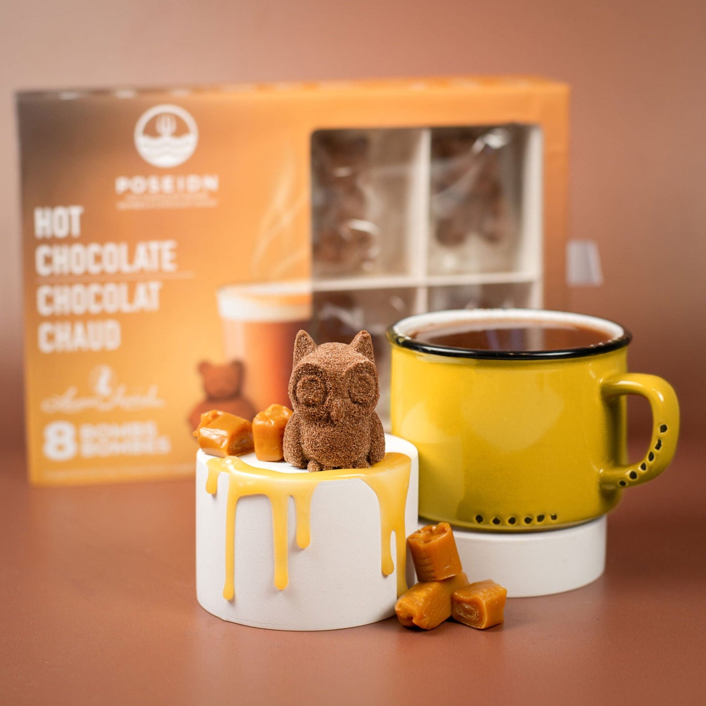 Bombes Chocolat Chaud Caramel (pqt 6)