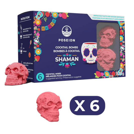 Bombes à Cocktails 3D Shaman (pqt 6)