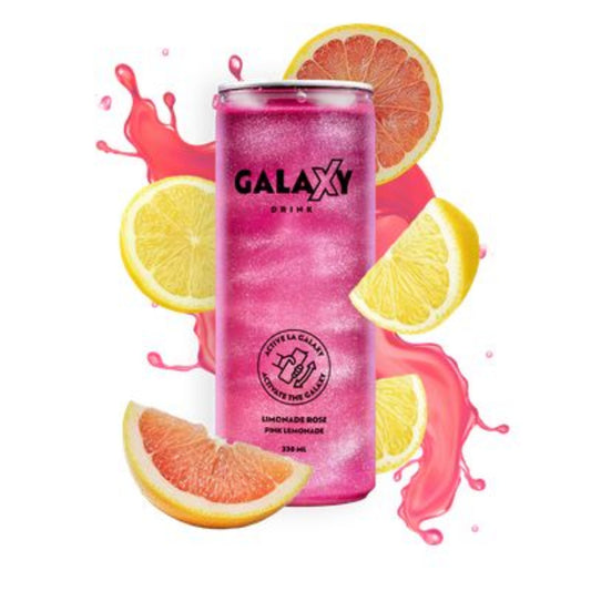 Boisson Galaxy Drink- Limonade rose 330 ml