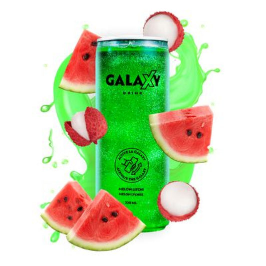 Boisson Galaxy Drink- Melon Litchi 330 ml