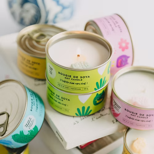 Bougie parfumée de Soya Pomme Verte 130g