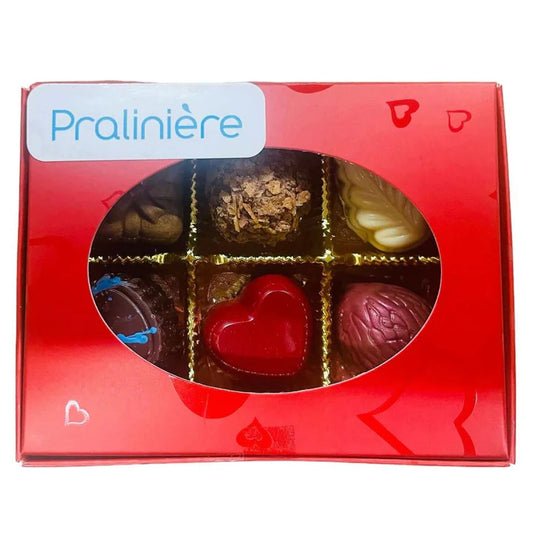 Boîte De Chocolat Assortis 6 Mcx 60 G