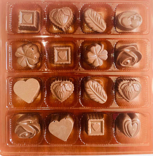 Boite De Chocolat Au Lait 16 Mcx 160 G