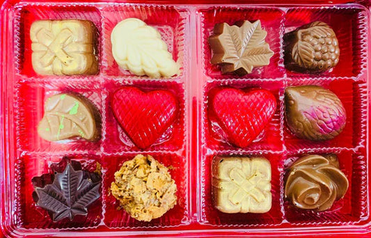 Boite De Chocolat Assortis 12 Mcx 120 G