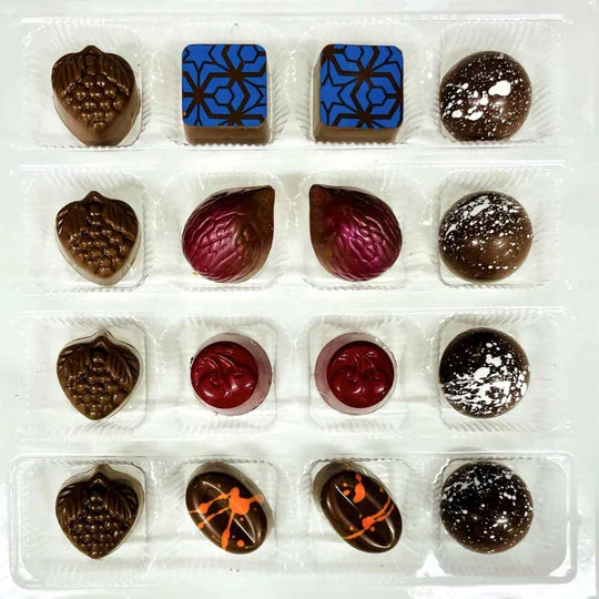 Boite De Chocolat Aux Fruits 16 Mcx 160 G