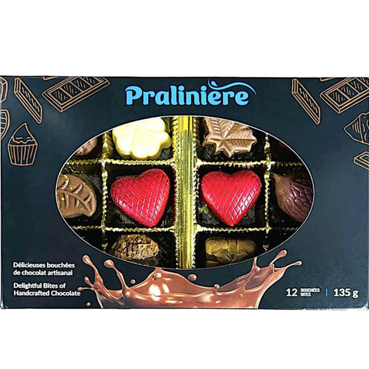 Boite De Chocolat Assortis Saint Val 12 Morceaux 120 G