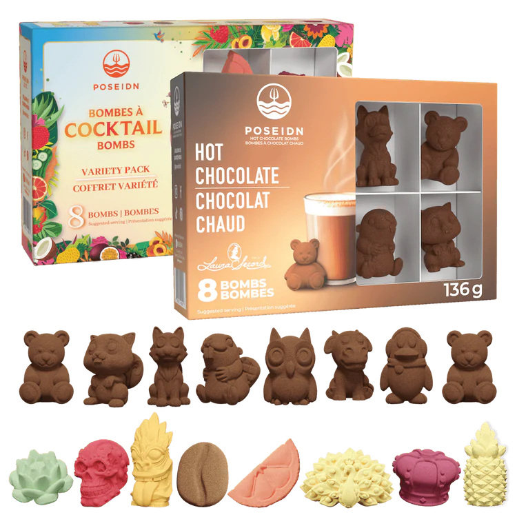 Bombes Chocolat Chaud Pain d`épices (pqt 6)