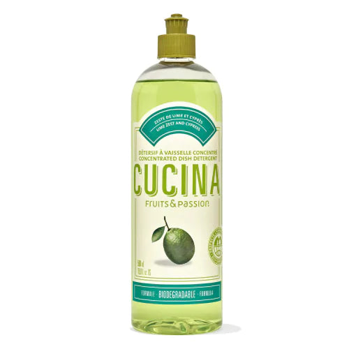Détersif À Vaisselle 500 Ml Lime Et Cyprès