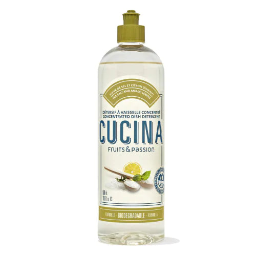 Détersif À Vaisselle 500ml Fleur De Sel Citron Amalfi