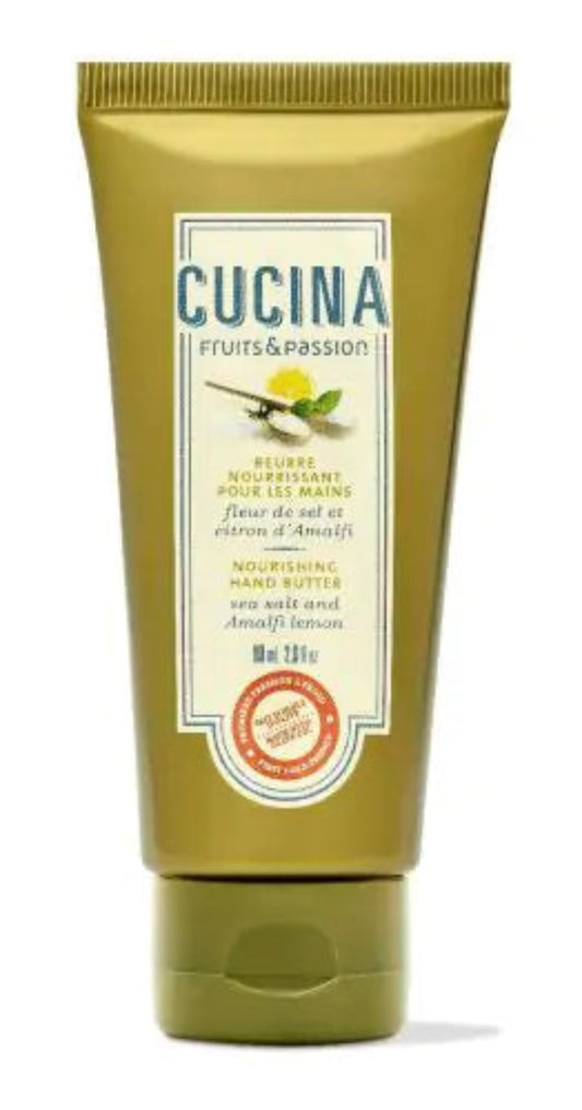 Beurre Nourrissant pour les mains Cucina Fleur de Sel et Citron D`Amalfi 60ml