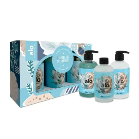 Trio de soin pour le corps Alo Fleur de Mer