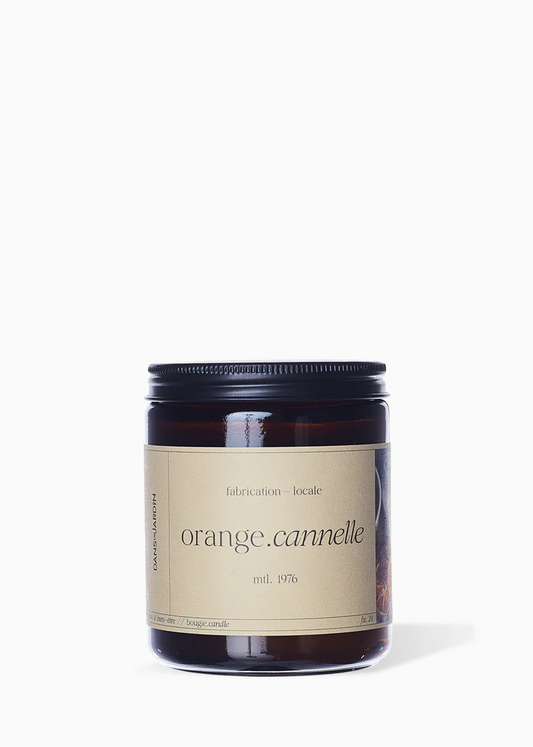 Bougie  parfumée Orange Cannelle 175g