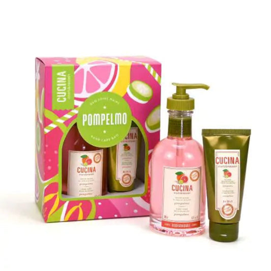 Coffret cadeau Duo soin des mains Cucina Pompelmo