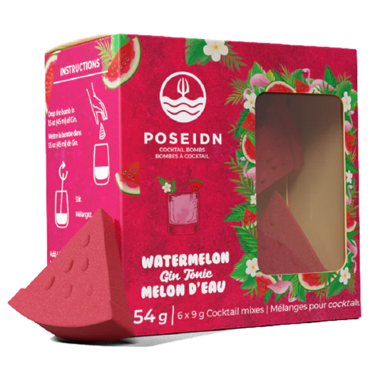 Mélanges Pour Coktails 3d Melon D'eau Gin Tonic 54 G (pqt 6)