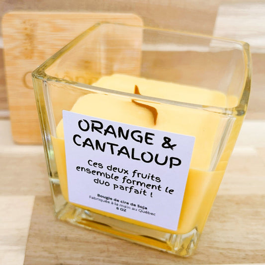 Bougie Parfumée Orange & Cantaloup 14 On