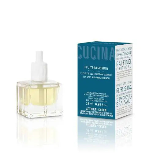 Recharge Diffuseur Electrique Fleur De Sel Et Citon D`amalfi