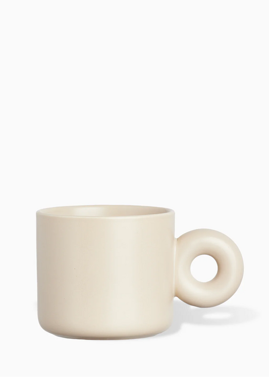 Bougie Tasse Beige Sésame Et Amandes Grillées 220 Gr
