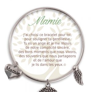 [Clock It To Ya] Bracelet De Charme Mamie Argent