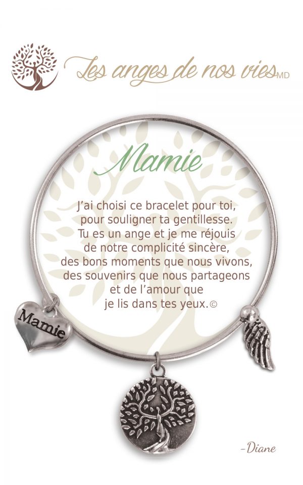 [Clock It To Ya] Bracelet De Charme Mamie Argent
