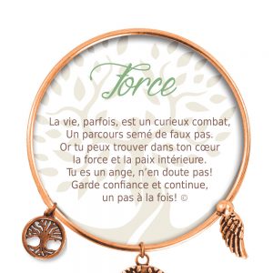 [Clock It To Ya] Bracelet De Charme Force Cuivre