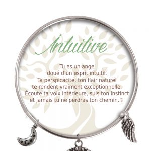 [Clock It To Ya] Bracelet De Charme Intuitive Argent
