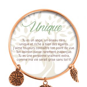 [Clock It To Ya] Bracelet De Charme Unique Cuivre