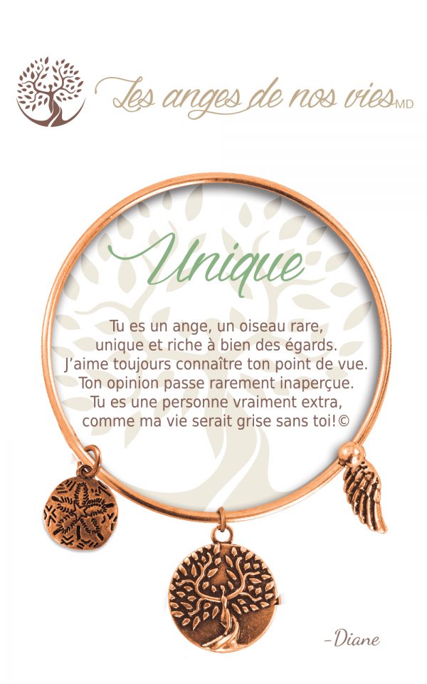[Clock It To Ya] Bracelet De Charme Unique Cuivre