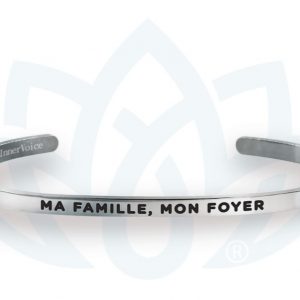 [Clock It To Ya] Bracelet Innervoice - Ma Famille, Mon Foyer