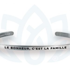 [Clock It To Ya] Bracelet Innervoice - Le Bonheur, C'est La Famille