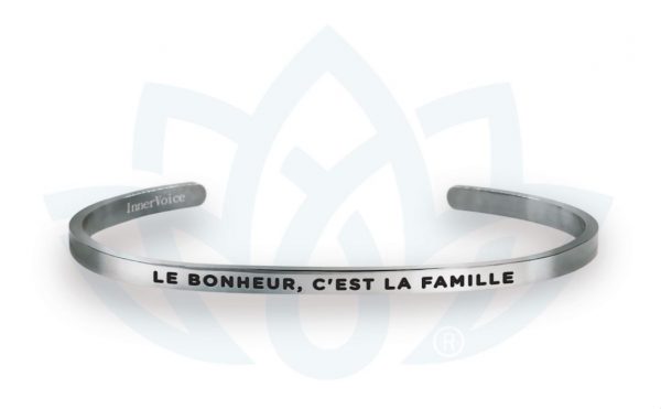 [Clock It To Ya] Bracelet Innervoice - Le Bonheur, C'est La Famille