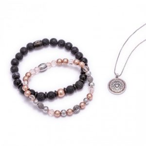 [Caroline Neron] Bracelet Noir Fondation Cancer