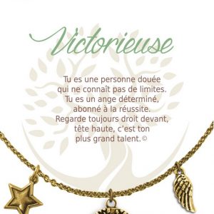 [Clock It To Ya] Collier De Charme - Victorieuse Or