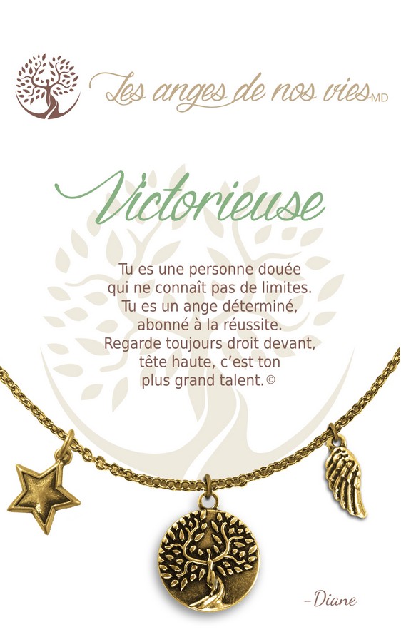 [Clock It To Ya] Collier De Charme - Victorieuse Or