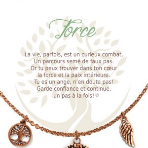 [Clock It To Ya] Collier De Charme - Force Cuivre