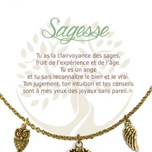 [Clock It To Ya] Collier De Charme - Sagesse Or