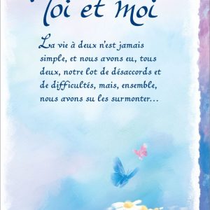 [Incognito] Carte De Souhaits - Toi Et Moi Frc318