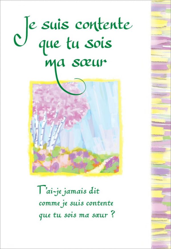 [Incognito] Carte De Souhaits - Je Suis Contente Que Tu...frc357