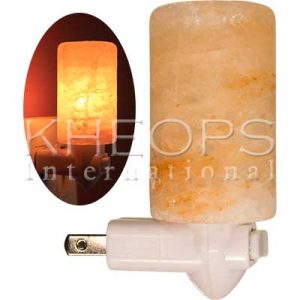 [Khéops] Veilleuse Électrique Lampe De Sel Himalaya Poli