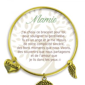 [Clock It To Ya] Bracelet De Charme Mamie Or