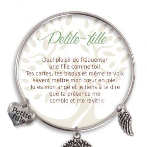[Clock It To Ya] Bracelet De Charme Petite-fille Argent