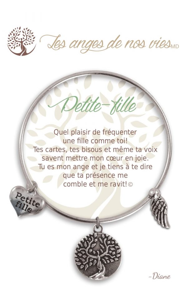 [Clock It To Ya] Bracelet De Charme Petite-fille Argent
