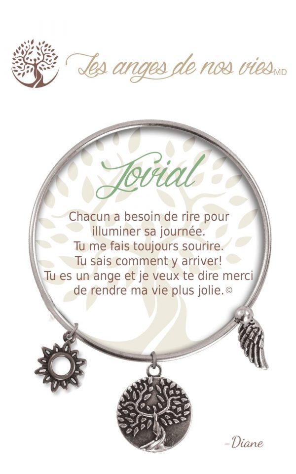 [Clock It To Ya] Bracelet De Charme Jovial Argent