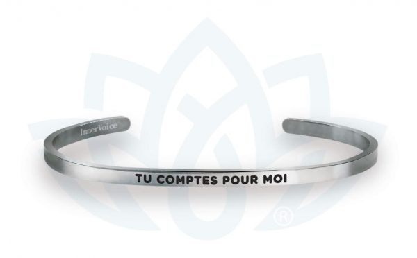 [Clock It To Ya] Bracelet Innervoice - Tu Comptes Pour Moi