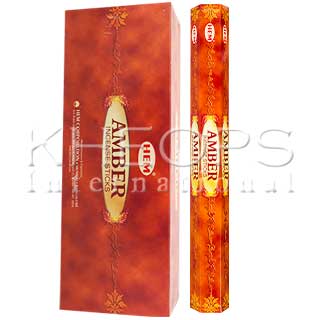 [Khéops] Encens Hexagonal Amber (20 Bâtons)