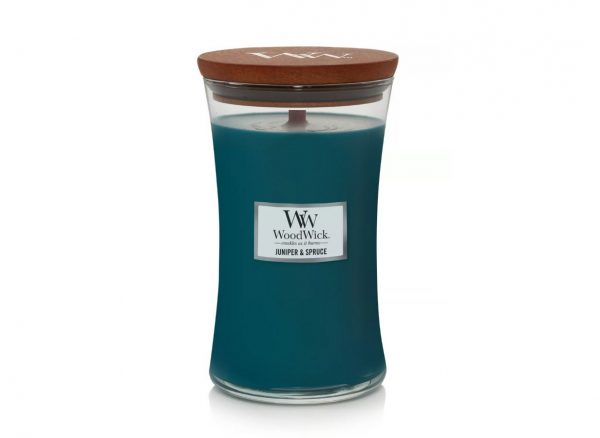 [Woodwick] Bougie Large Juniper And Spruce 610 G